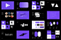 Brand Design brand identity branding  community Competition identity music purple Stage TAlent