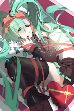 草莓棒棒糖q采集到初音