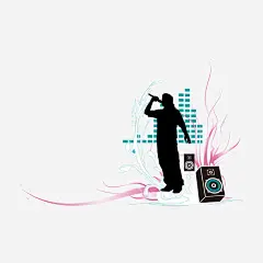 街头艺术手绘歌唱艺术免抠素材_新图网 https://ixintu.com 手绘 歌唱艺术 街头艺术 街头艺术手绘歌唱艺术矢量图