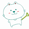 笨笨猫鬼马qq表情包下载_葡萄家园素材网