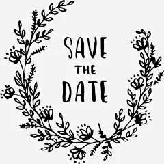 手绘树枝婚礼请帖高清素材 婚礼请帖 小清新 手绘树枝 树枝标题框 矢量png 邀请函 免抠png 设计图片 免费下载