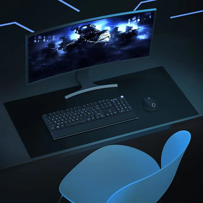 Amazon.com: Wolaile Large Mouse Pad, 36x17 in Gaming Mouse Mat ...
