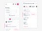 Salon Mobile mobile calendar calendar salon beauty appointment platform dashboard mobile schedule mobile table table responcive