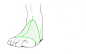 动漫插画人物脚部的画法详解 足部的结构展示与绘画技巧 简单入手_www.youyix.com