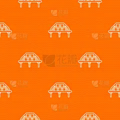 式样,铁路桥,橙色,拱门,几何形状,汽车,交通,壁纸,建筑业,钢铁