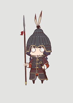 com采集三千浅藏与雾采集到q版角色素材【防弹乳牛】中国古代华服