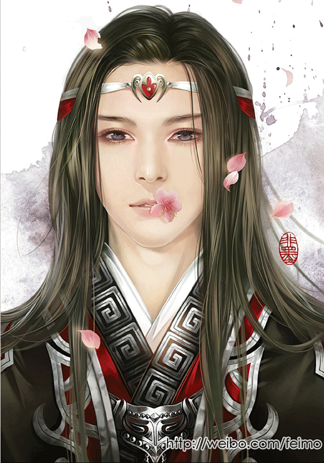 非墨作品手绘剑网3十二门派成男集