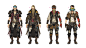 Borderlands 3 -  BOUNTY OF BLOOD // Concept Art 02, Sergi Brosa : This is the job I did for the Borderlands 3 DLC Bounty of Blood. I wanted to do NPC random characters you can find in the cantina, town, roads, etc :)
I had an awesome time working on this,
