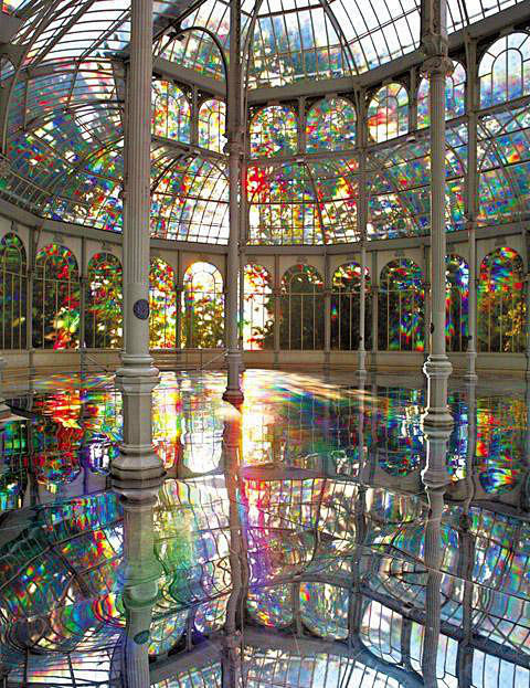 西班牙马德里水晶宫,令人眩目