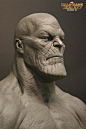 Guardians of the Galaxy, COLIN SHULVER : Thanos Concept & Scanning Head for James Gunn's Guardians of the Galaxy