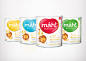 Máh! pure love : Brand identity and first stage Packaging design for Máh! Pure Love.Highly nutritious, innovative, delicious, and fun-to-eat premium baby foods.At NN'SS'.