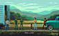 Pixel Art Series from your favorite TV Shows