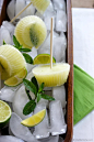 Cucumber Lime Ice Pops | Chef de Home