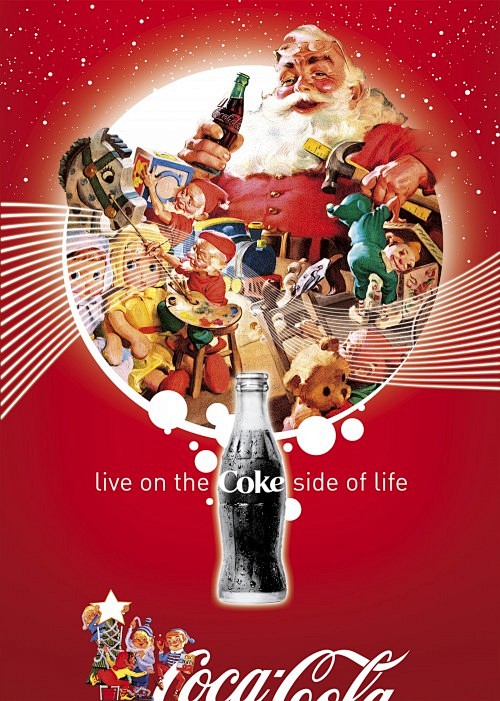 可口可乐海报和广告设计欣赏(4)