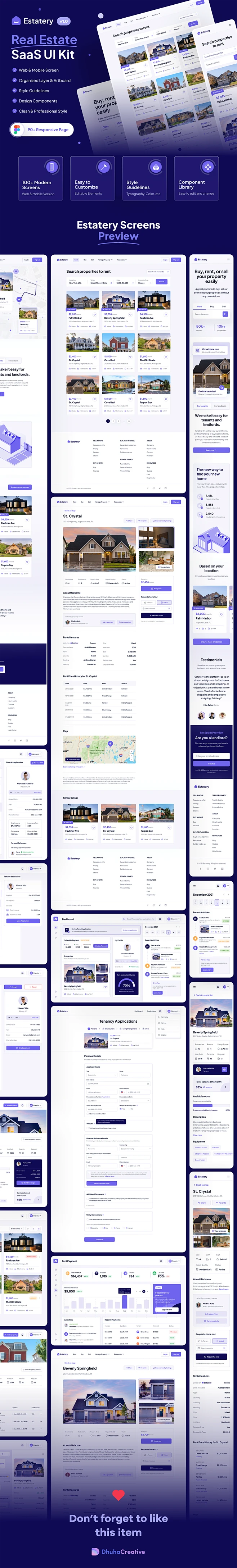 #Web模板# 房地产租房列表详情发布流程等网站web/wap ui源文件fig模板-花瓣网
