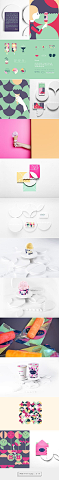 La luz del Día / ice cream by Estudio Yeyé:  #色彩# #包装# #食品#