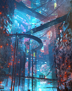 GragonCat采集到赛博朋克