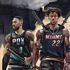 NBA插画作品（细节画的太到位了）_2_魏法王捉妖_来自小红书网页版