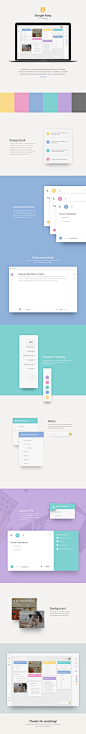 Google Keep Concept Design : Hello everyone, on my spare time, I did simple design with Google Keep focussed more on features/interaction.Be sure to check the study and realpixels where I’d appreciate to hear feedback.Hope you like it.