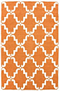 Rugs USA Pumpkin Tuscan Trellis rug - Geometric Rectangle 5' x 8'