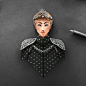 Game of Thrones Papercuts : Game of Thrones characters illustrated through papercutting.