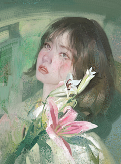 ~堂堂啊~采集到角色原画