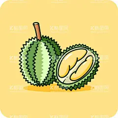 卡通榴莲  - 源文件下载【酷图网】卡通榴莲素材,榴莲,榴莲海报素材,榴莲广告,水果,瓶贴,可爱,宣传,榴莲汁,榴莲素材,榴莲图片,包装,美味,新鲜,卡通榴莲,插画,插图,免扣,素材,元素,矢量,卡通,手绘,手绘榴莲,榴莲标志,logo,简约,图案,图标,榴莲插画,矢量榴莲,促销,时尚,清新,榴莲图标,一个,榴莲块,果肉,榴莲肉,切块