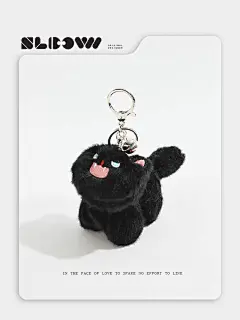 SLDOWN炸毛猫可爱毛绒公仔包包挂件卡通猫咪挂饰钥匙扣情侣送礼物-淘宝网