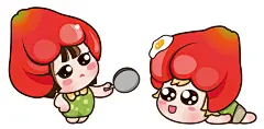 情侣衫卡通人物图案--莲雾  ©东晨 &amp;低调的依恋旗舰店