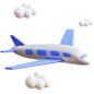 Airplane 3D Icon