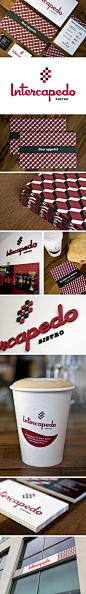 identity / branding / Intercapedo Bistro, #stationary #geschäftsausstattung #corporate #design #c...