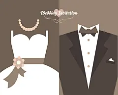 婚礼请柬浪漫西装婚纱卡通手绘背景模板矢量图高清素材 卡通手绘 婚礼请柬 浪漫 素材 背景 西装婚纱 矢量图 背景 设计图片 免费下载