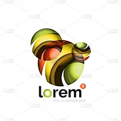 几何形状,创造力,抽象,多层效果,品牌名称,明亮,形状,漩涡形,螺线,圆形