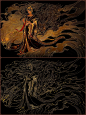 【山海经·西王母】——国潮插画