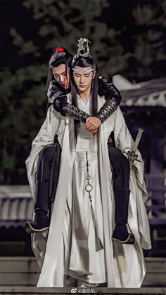 魔道祖师  陈情令雪丫头-猫采集到影视采集陈情令壁纸雪丫头-猫采集到