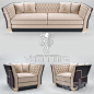                                                                                                             Sofa and armchair Visionnaire Berry Capitone
                                                    