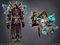 WOD -  Paladin Tier 17, Genevieve St-Michel : Concept - Rob Sevilla
Draenei - WoW Character Team