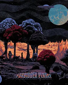 一组经典电影复古风海报插画_8_原画分享家_来自小红书网页版