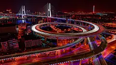 上海南浦大桥图片高清电脑壁纸