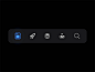 App Store Tab Bar Interaction microinteraction ui animate apple app store bar tabbar tab icon lottie interaction