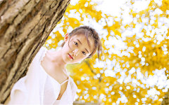 夏日清爽舒适小新清美女图片电脑高清壁纸下载