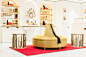 英国伦敦Christian Louboutin Beaute百货商店 设计圈 展示 设计时代网-Powered by thinkdo3