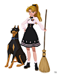 New project - Spiraling Witch Encyclopedia " tory" , Hong SoonSang : 빙글빙글 마녀의 대백과사전 
くるくる魔女の大百科事典。 
"토리"
-수상한 아이가 마녀 학교로 전학 온 그날 벌어진 대박사건!!
