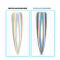 Holographic Powder Crystal Nail Art Tip Builder Transparent Powder Crystal Liquid Gel Polish Dehydrator Stone DIY Decorations