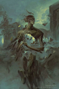 Peter Mohrbacher 诡异风概念插画