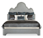 Bernhardt | Palatino Upholstered Platform Bed (344-H86/FR86)@北坤人素材