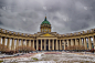 圣彼得堡,俄罗斯,冬天,云,廊柱,自然,女人,水平画幅