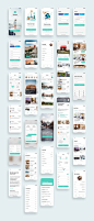 Roome Hotel Booking App UI Kit is a pack of 28 delicate UI design screen templates that will help you to design clear interfaces for hotel booking app faster and easier. File includes all recent Sketch App features such as Symbols or Components, Text, and