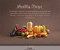 Healthy food : In the last 4 months I've been working on these fruits and vegetables. I don't know why, it was just to practice and learning texturing and lighting, and it was very funny to do it. Of course, I didn't try to do anything real. ;)