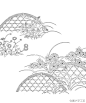 刺绣｜花草图案 ​​​​